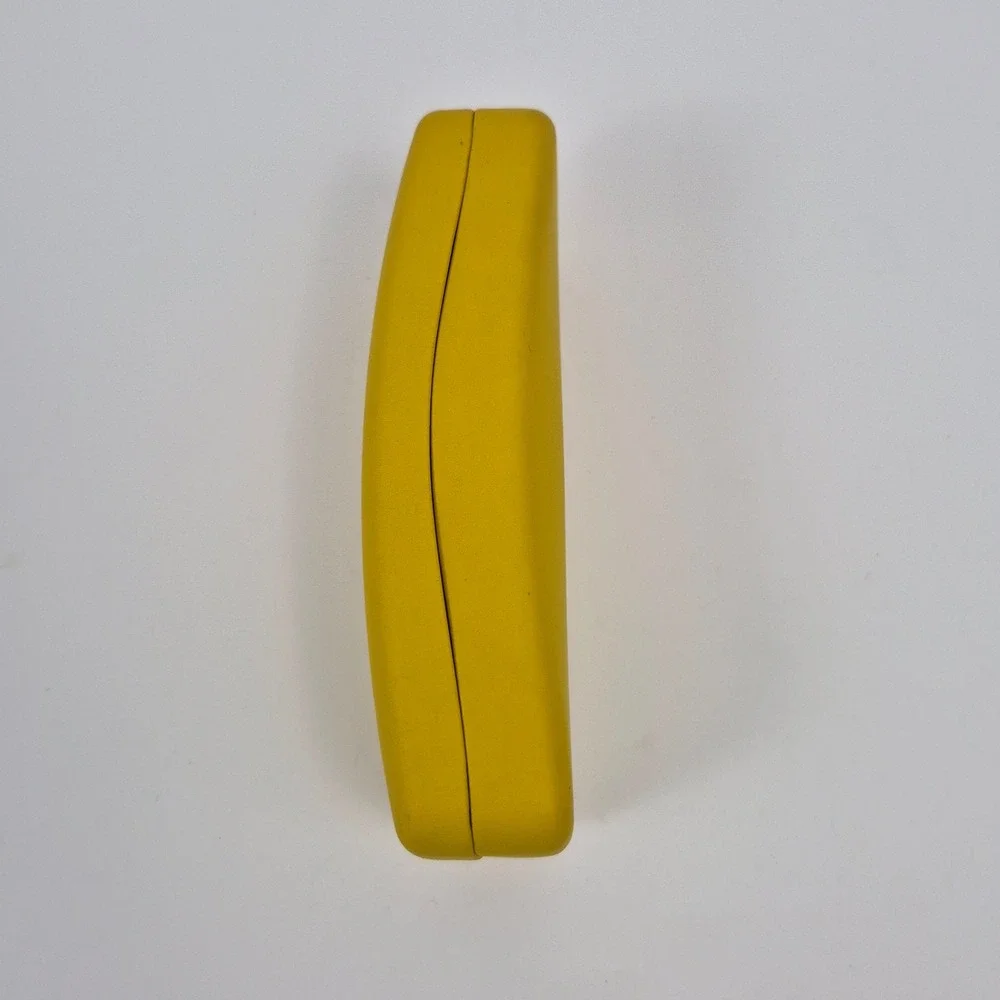 Ray-Ban Yellow Hard Clamshell Sunglasses Case Red Interior Unisex